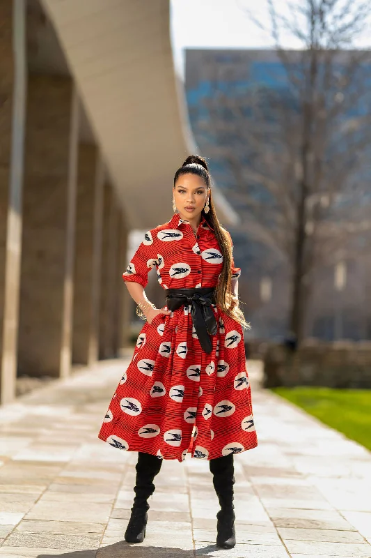 Morocco Button down Dress