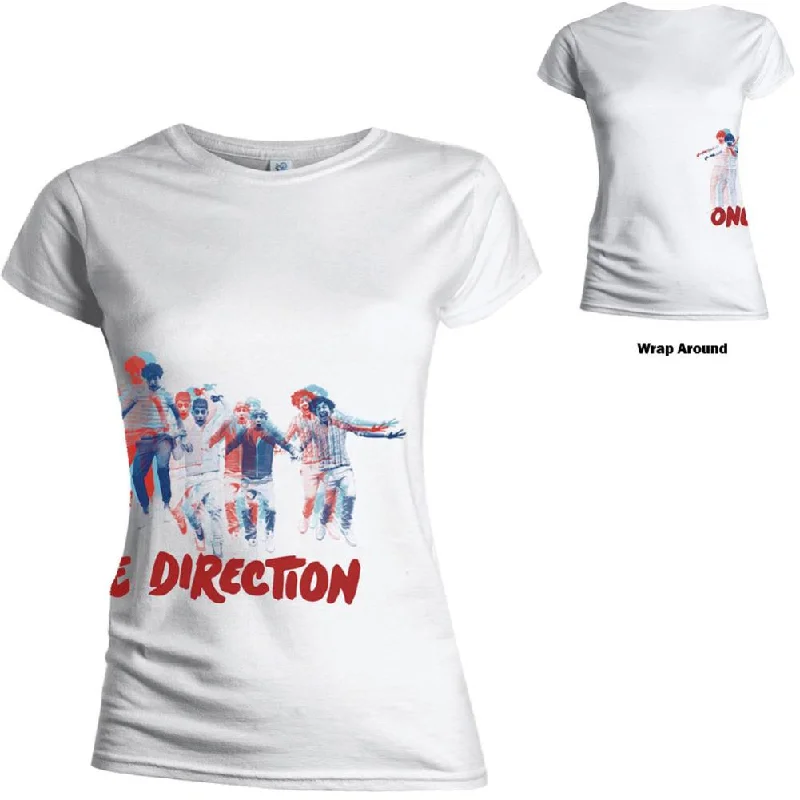 One Direction Band Jump Ladies T-Shirt Modern Contemporary Chic