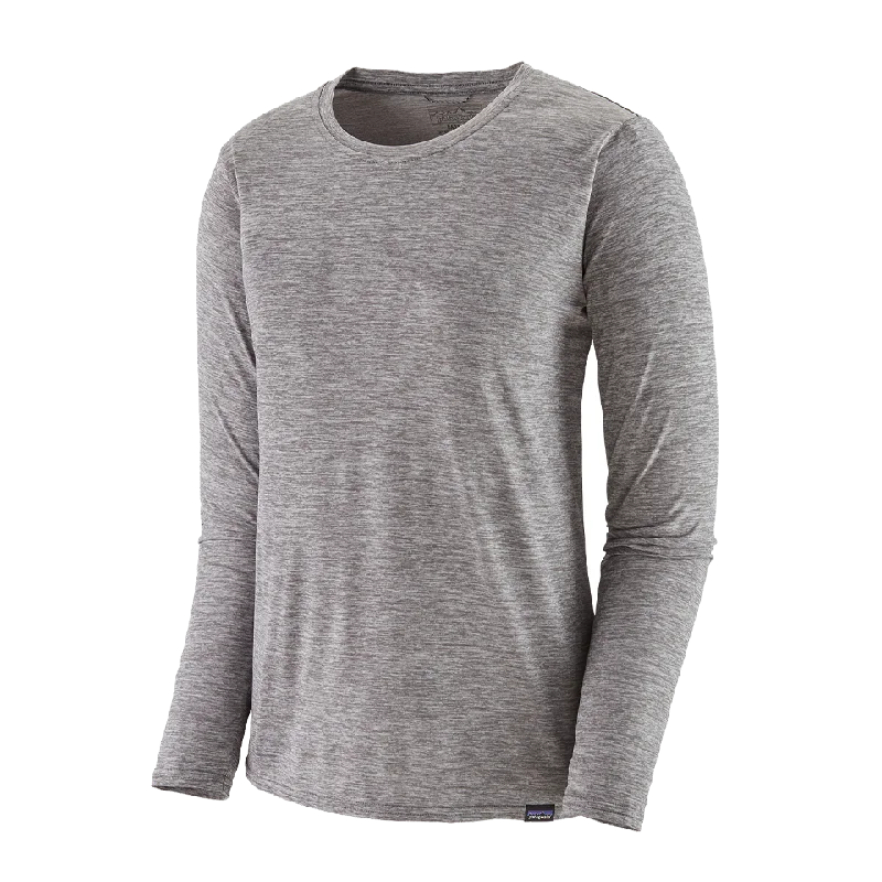 Patagonia Women's Long-Sleeved Capilene Cool Daily Shirt Feather Grey Casual Formal Business