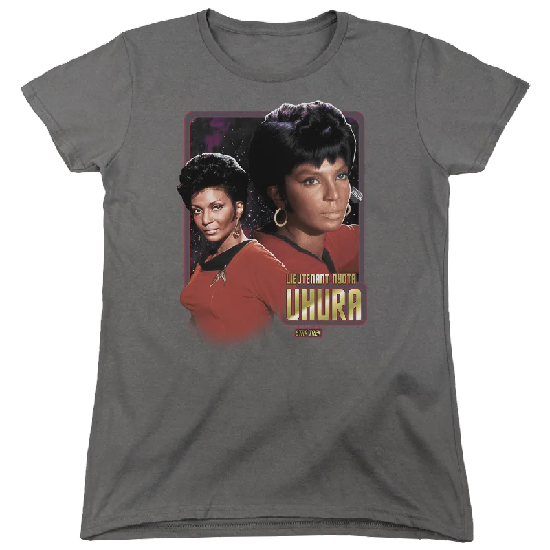 Star Trek Lieutenant Uhura Women's T-Shirt Layered Multi-layer Single Layer