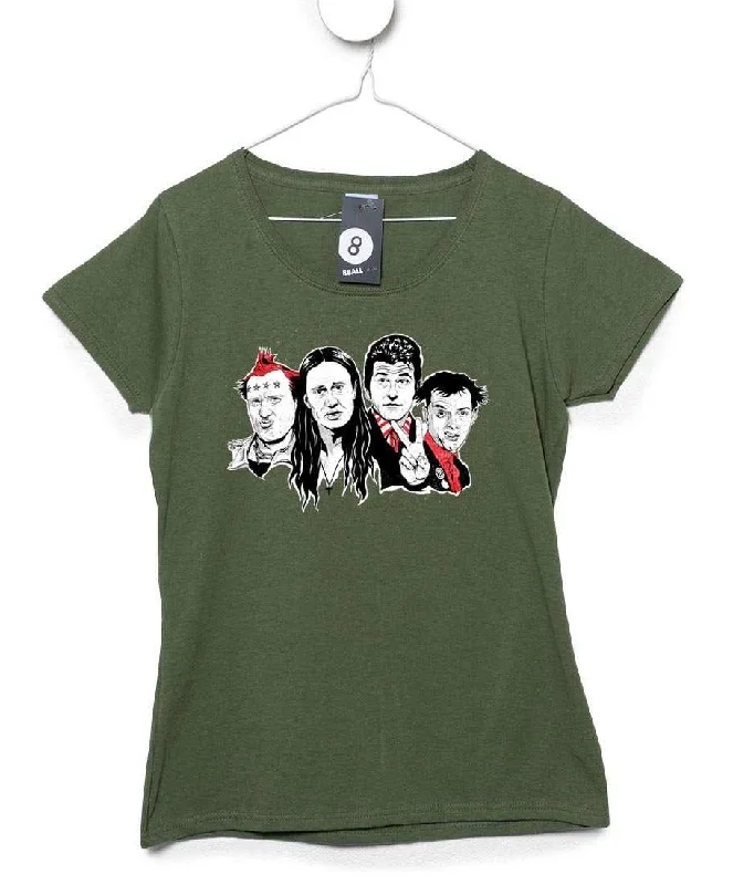 Vyvyan, Neil, Mike and Rick Womens Fitted T-Shirt Fashionable Trendy Casual